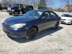 Salvage cars for sale at North Billerica, MA auction: 2004 Toyota Camry LE