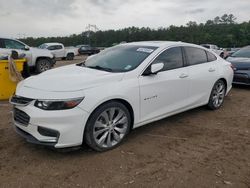 Salvage cars for sale from Copart Greenwell Springs, LA: 2017 Chevrolet Malibu Premier