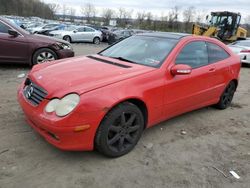 Salvage cars for sale from Copart Marlboro, NY: 2002 Mercedes-Benz C 230K Sport Coupe