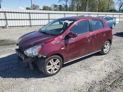 Salvage cars for sale at Gastonia, NC auction: 2017 Mitsubishi Mirage ES
