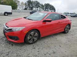 Vehiculos salvage en venta de Copart Loganville, GA: 2017 Honda Civic EX