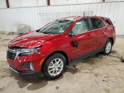 Salvage cars for sale at Lansing, MI auction: 2022 Chevrolet Equinox LT