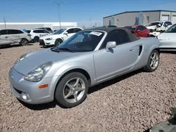 Salvage cars for sale from Copart Phoenix, AZ: 2003 Toyota MR2 Spyder