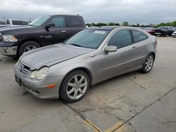 Salvage cars for sale at Grand Prairie, TX auction: 2003 Mercedes-Benz C 230K Sport Coupe