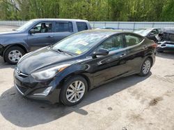 Salvage cars for sale at Glassboro, NJ auction: 2015 Hyundai Elantra SE