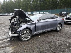 Salvage cars for sale from Copart Graham, WA: 2016 Hyundai Genesis 3.8L