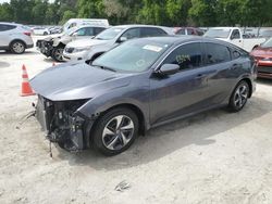 Vehiculos salvage en venta de Copart Ocala, FL: 2019 Honda Civic LX