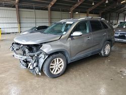 Salvage cars for sale at Greenwell Springs, LA auction: 2014 KIA Sorento LX