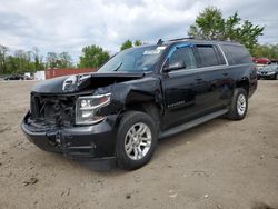 Salvage cars for sale at Baltimore, MD auction: 2016 Chevrolet Suburban K1500 LT