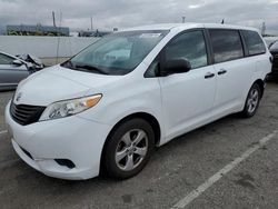 Salvage cars for sale from Copart Van Nuys, CA: 2014 Toyota Sienna