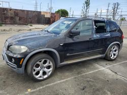 Salvage cars for sale from Copart Wilmington, CA: 2007 BMW X5 4.8I