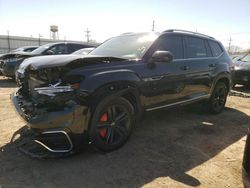 Salvage cars for sale at Chicago Heights, IL auction: 2022 Volkswagen Atlas SEL R-Line