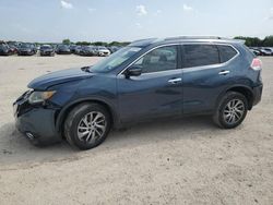 Salvage cars for sale at San Antonio, TX auction: 2014 Nissan Rogue S