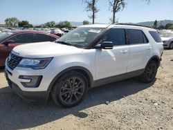 Salvage cars for sale from Copart San Martin, CA: 2017 Ford Explorer XLT