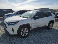 Salvage cars for sale at Wayland, MI auction: 2021 Toyota Rav4 LE
