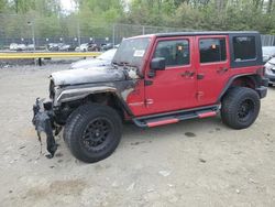 Salvage cars for sale at Waldorf, MD auction: 2007 Jeep Wrangler Rubicon