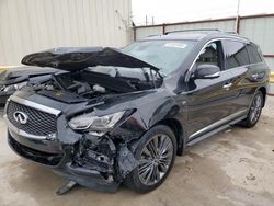 Salvage cars for sale at Haslet, TX auction: 2019 Infiniti QX60 Luxe