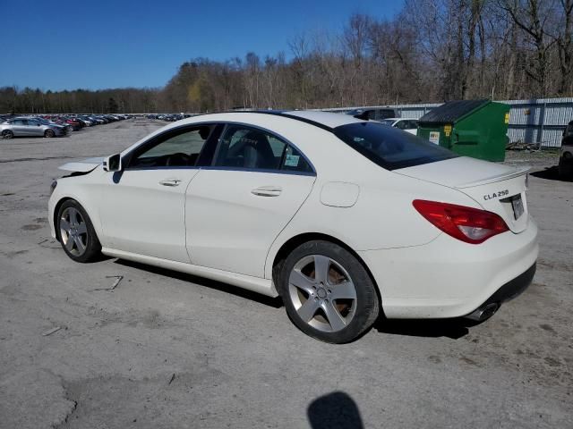 2015 Mercedes-Benz CLA 250 4matic