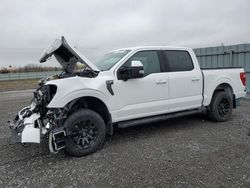 Salvage cars for sale from Copart Ontario Auction, ON: 2021 Ford F150 Supercrew