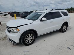 Salvage cars for sale at Arcadia, FL auction: 2015 Dodge Durango Limited