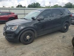 Ford Explorer salvage cars for sale: 2018 Ford Explorer Police Interceptor