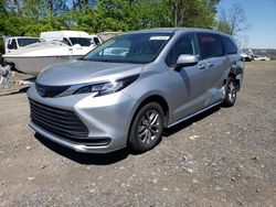 Toyota salvage cars for sale: 2022 Toyota Sienna LE