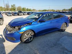 Honda salvage cars for sale: 2016 Honda Civic EX