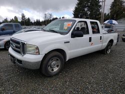 Salvage trucks for sale at Graham, WA auction: 2007 Ford F250 Super Duty