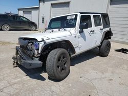 Salvage cars for sale at Lexington, KY auction: 2013 Jeep Wrangler Unlimited Sahara