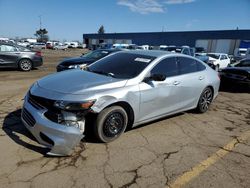 Salvage cars for sale at Woodhaven, MI auction: 2017 Chevrolet Malibu LT