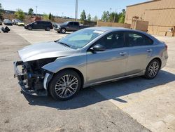 KIA salvage cars for sale: 2022 KIA Forte GT Line