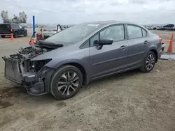 Salvage cars for sale at San Diego, CA auction: 2014 Honda Civic EX