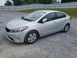 Salvage cars for sale from Copart Gastonia, NC: 2018 KIA Forte LX