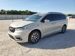 Salvage cars for sale at New Braunfels, TX auction: 2021 Chrysler Pacifica Hybrid Pinnacle