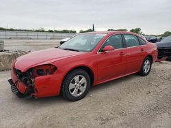 Salvage cars for sale at Kansas City, KS auction: 2011 Chevrolet Impala LT