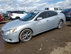 Salvage cars for sale at Brighton, CO auction: 2010 Nissan Maxima S