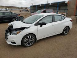 Nissan salvage cars for sale: 2020 Nissan Versa SR