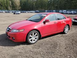 Acura TSX Vehiculos salvage en venta: 2005 Acura TSX