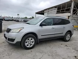 Salvage cars for sale at Corpus Christi, TX auction: 2017 Chevrolet Traverse LS