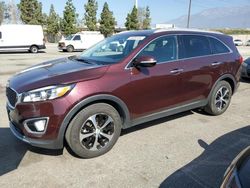 Salvage cars for sale from Copart Rancho Cucamonga, CA: 2017 KIA Sorento EX