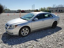 Salvage cars for sale at Barberton, OH auction: 2010 Chevrolet Malibu 1LT