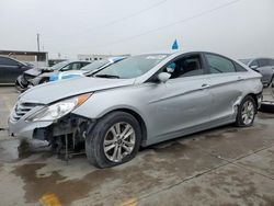 Salvage cars for sale at Grand Prairie, TX auction: 2013 Hyundai Sonata GLS