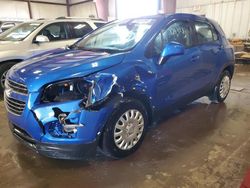 Salvage cars for sale at Lansing, MI auction: 2016 Chevrolet Trax LS