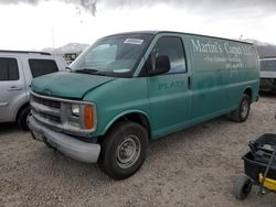 Salvage cars for sale from Copart Magna, UT: 2002 Chevrolet Express G3500