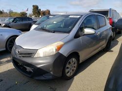Salvage cars for sale at Martinez, CA auction: 2012 Toyota Yaris