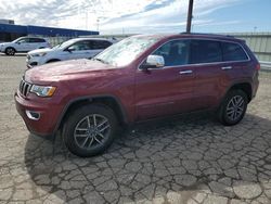 Salvage cars for sale from Copart Woodhaven, MI: 2019 Jeep Grand Cherokee Limited