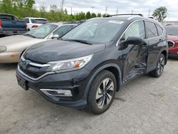 Salvage cars for sale at Bridgeton, MO auction: 2016 Honda CR-V Touring