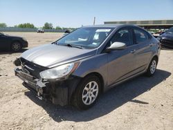 Salvage cars for sale at Houston, TX auction: 2013 Hyundai Accent GLS