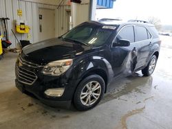 Salvage cars for sale from Copart Mcfarland, WI: 2017 Chevrolet Equinox LT