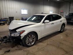 Infiniti Q70 salvage cars for sale: 2015 Infiniti Q70L 5.6